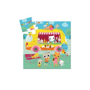 DJECO Puzzle Zmrzlina jede - 16 dílků
