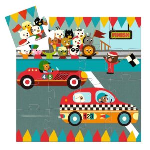 DJECO Puzzle Závodní auto