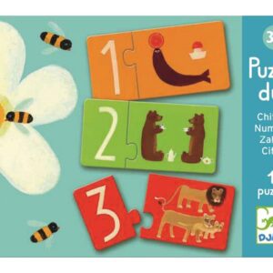 DJECO Duo puzzle Čísla