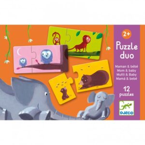 DJECO Puzzle duo Najdi mládě