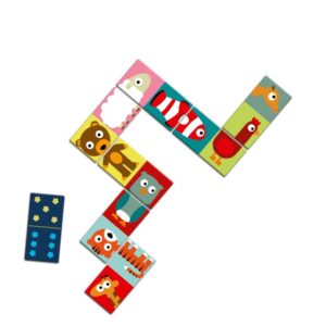 DJECO Oboustranné domino Zvířátka