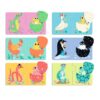 DJECO Duo Puzzle - Funny eggs