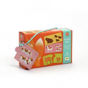 DJECO Duo puzzle Počítání se zvířátky