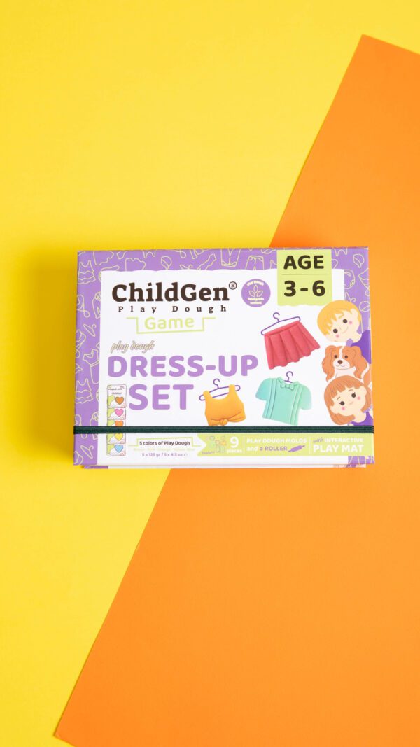ChildGen Natural Playdough - Fashion Sada