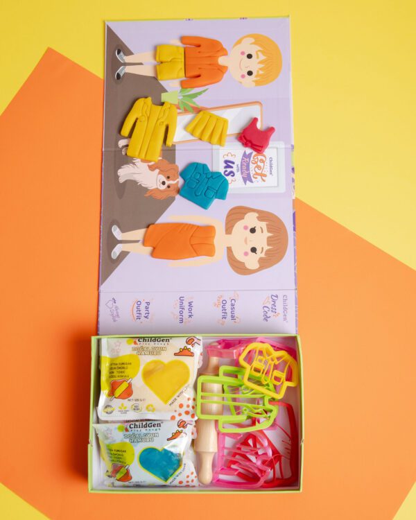 ChildGen Natural Playdough - Fashion Sada