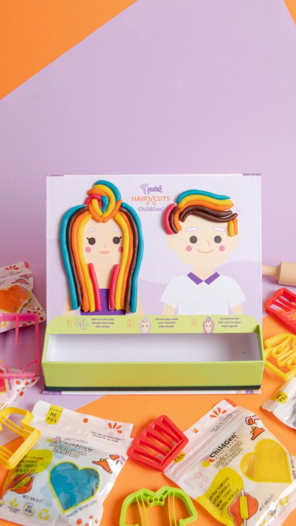 ChildGen Natural Playdough - Fashion Sada