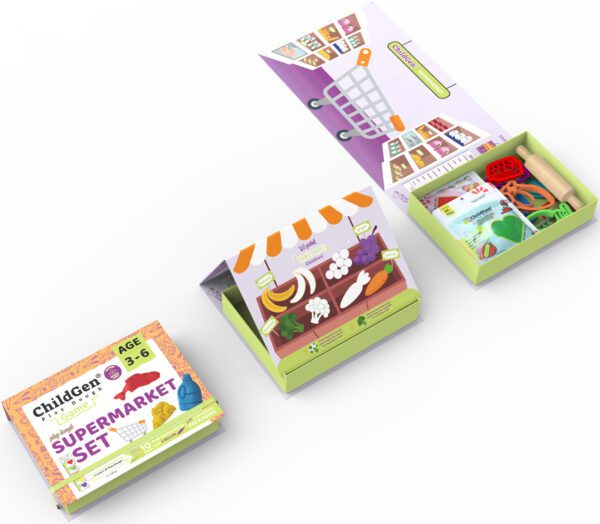 ChildGen Natural Playdough - Supermarket