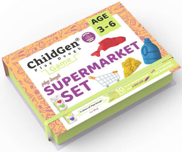 ChildGen Natural Playdough - Supermarket