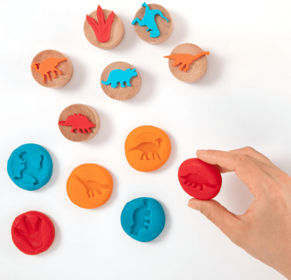 ChildGen Wooden Stamps DINOSAURS 3