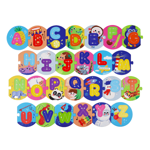 EDUkid-Puzzle Abeceda SK/CZ
