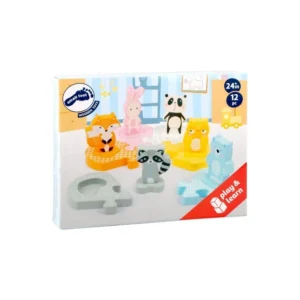 Small Foot - Dřevěné vkládací puzzle zvířátka