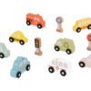 Tooky Toy - Dopravni prostredky a znacky Pastel