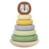 Tooky Toy - Nasazovaci kroužky Lev Pastel