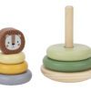 Tooky Toy - Nasazovaci kroužky Lev Pastel