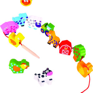 Tooky Toy - Provlekani Zviratka z Farmy
