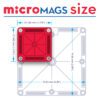 Magnetická stavebnice microMAGS Travel Set