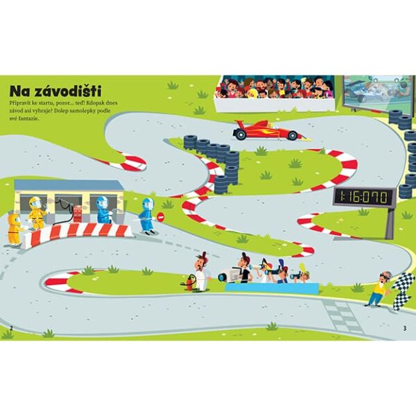 Samolepková knížka - AUTA - Image 2