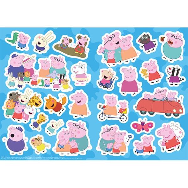 Omalovánky A4 se samolepkami - PRASÁTKO PEPPA - Image 3