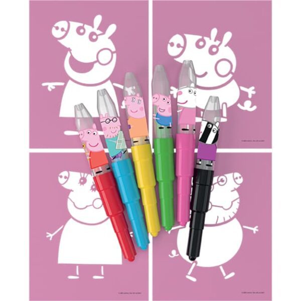 Foukací fixy - PRASÁTKO PEPPA - Image 2