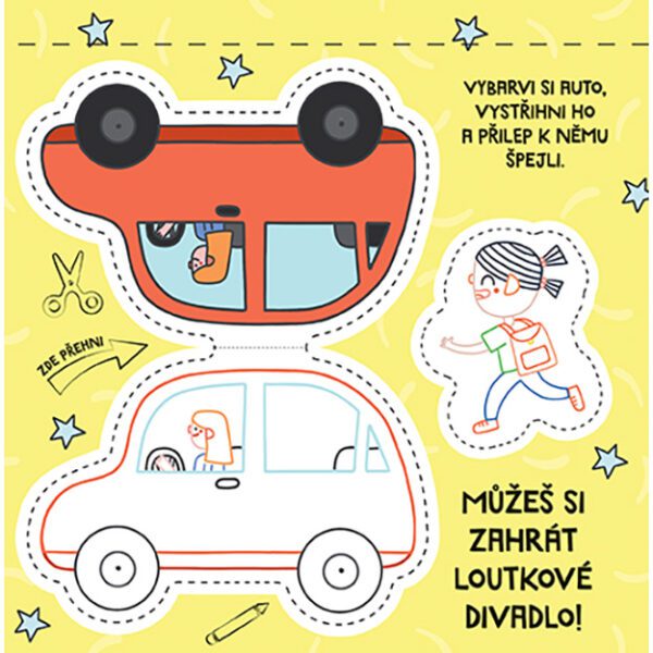 Vystřihovánky s nůžkami - DOPRAVA - Image 2