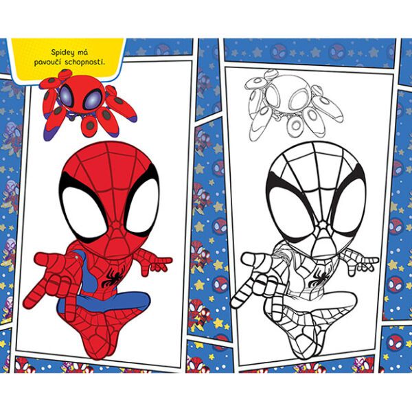 Moje omalovánky na cesty - SPIDEY - Image 2