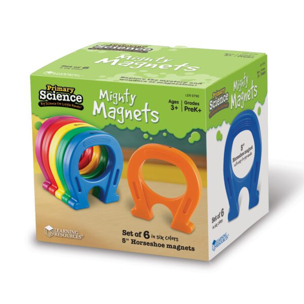 Learning Resources - Primary Science®: magnetické podkovy (sada 6ks) - Image 7