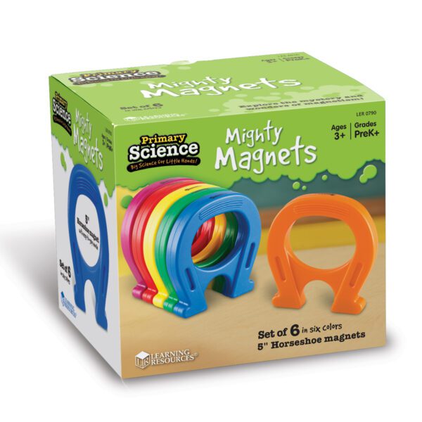 Learning Resources - Primary Science®: magnetické podkovy (sada 6ks) - Image 2