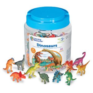 Learning Resources - Počítadla dinosauři (sada 60 kusů)