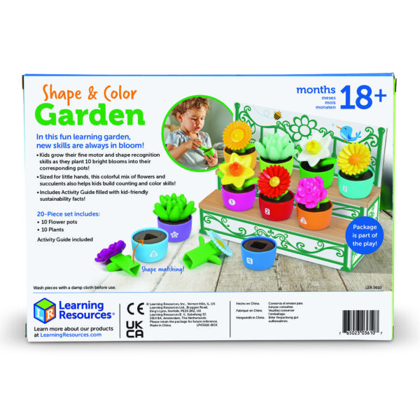 Learning Resources - Tvary a barvy: Zahrada - Image 6
