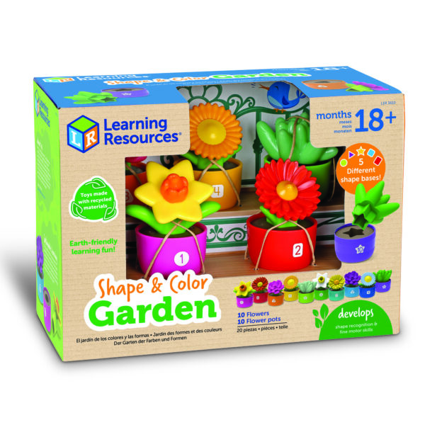 Learning Resources - Tvary a barvy: Zahrada - Image 3