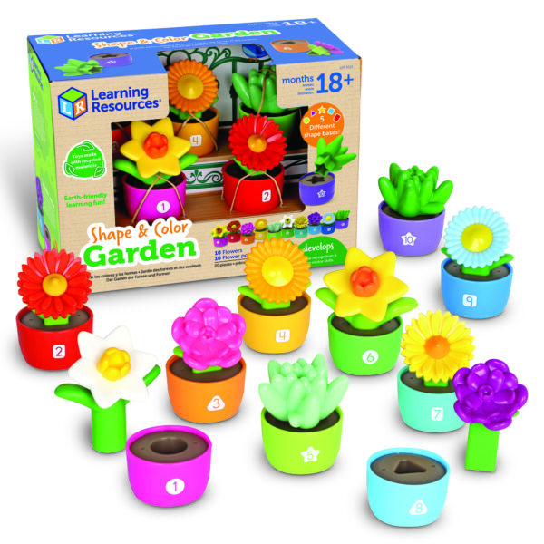 Learning Resources - Tvary a barvy: Zahrada - Image 2