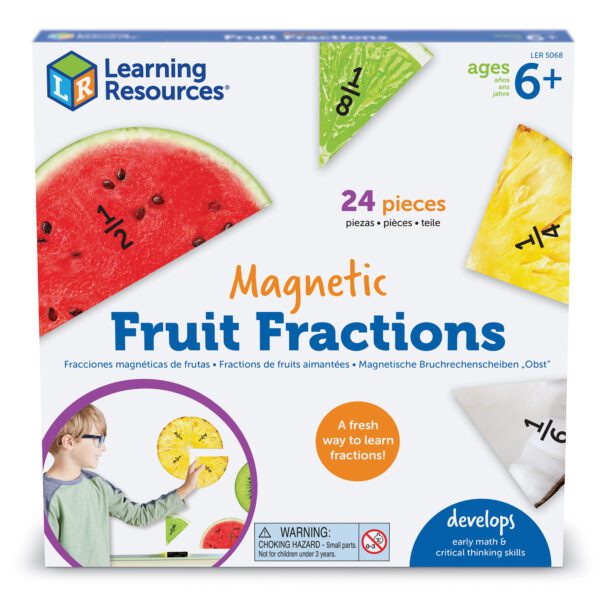 Learning Resources - magnetické zlomky OVOCE - Image 6