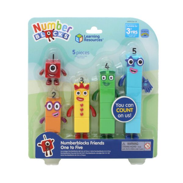 HM95356 UK Numberblocks One to Five Figures PKG web 1
