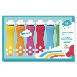 DJECO -Pěnové barvy s aplikátorem