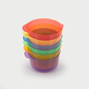 TickiT - Barevná průsvitná nalévací miska (1 ks)