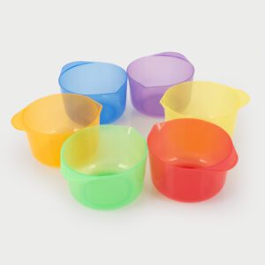 TickiT - Barevné průsvitné nalévací misky (6 ks)