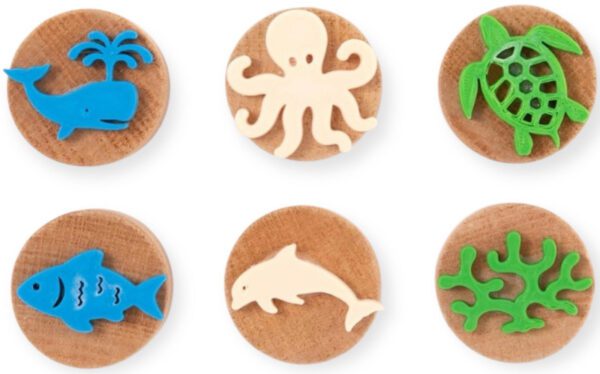 eng pl ChildGen Wooden Stamps SEA CREATURES 298 2