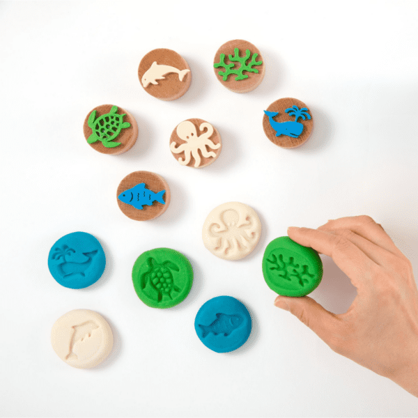 eng pl ChildGen Wooden Stamps SEA CREATURES 298 5