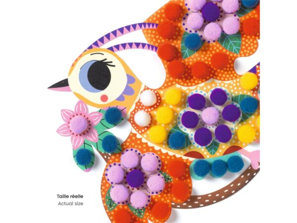 dj00070 kolaze s bambulkami ptaci 5