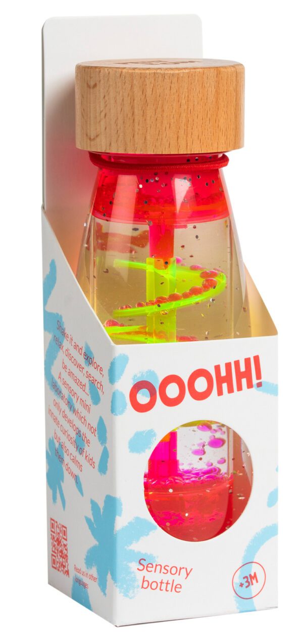 eng pl Petit Boum sensory bottle two phase MOVE Spiral Pink 339 3