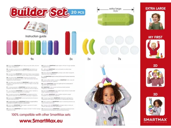 2464 2 smartmax stavebni set 20 ks