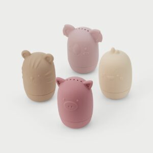 TickiT Silisoft® - Stříkací zvířátka (zemité barvy)