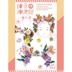 DJECO - DIY Výroba čelenek: Flower friends