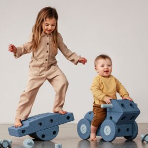 Stavebnice MODU - Dreamer Set Deep Blue / Sky Blue