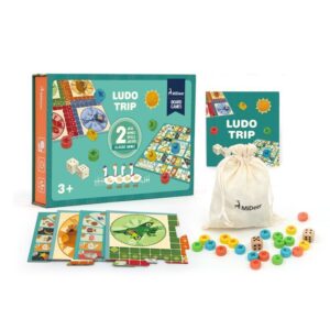 Mideer: Společenská hra Ludo na cesty