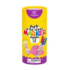 Tookyland - Smývatelné fixy pro nejmenší s oblým hrotem (12 ks)