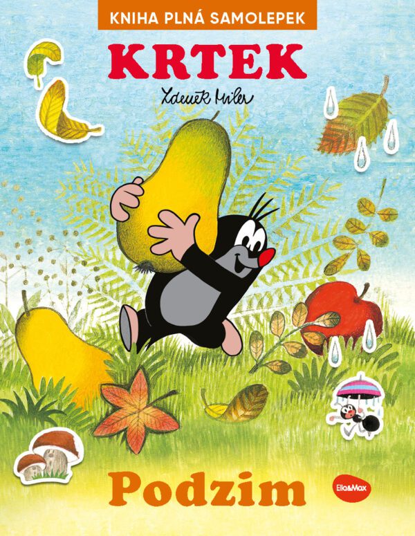 krtek a podzim kniha samolepek 375013 43