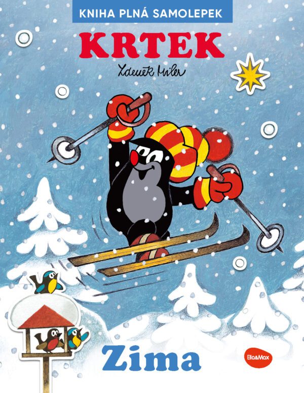 krtek a zima kniha samolepek 580328 43