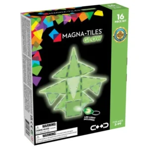 Magna-Tiles: Magnetická stavebnice Glow 16 dílů