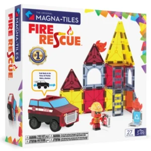Magna-Tiles: Magnetická stavebnice Fire Rescue 27 dílů